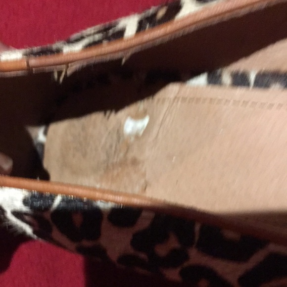 Joie 2 pairs EUC animal fur shoes - Picture 11 of 12